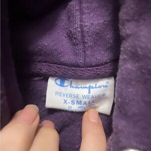 Purple Champion Hoodie